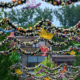 alain-hoeckx-gallifortlei-bloemen-versiering-spankabels-jaarmarkt